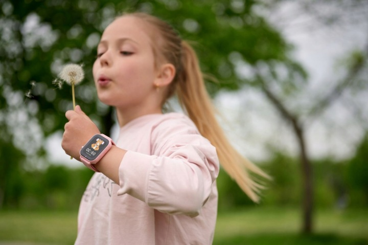 Išmanusis laikrodis vaikams Garett Kids N!ce Pro 4G, Rožinis aprašymas - Prekės nuotrauka