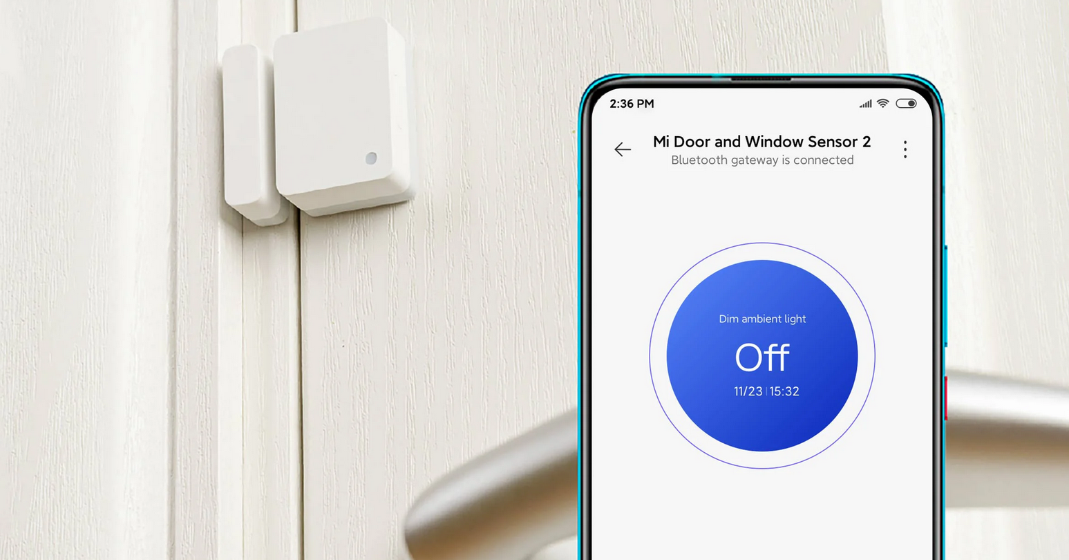 Išmanusis durų ir langų jutiklis Xiaomi Mi Door and Window Sensor 2 aprašymas - Prekės nuotrauka