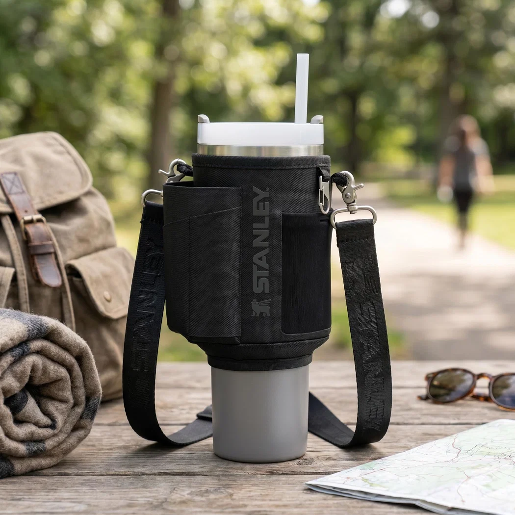 Gertuvės krepšys su kišenėmis Stanley All-Day Quencher Carry-All 1,18 L - juodos spalvos aprašymas - Prekės nuotrauka
