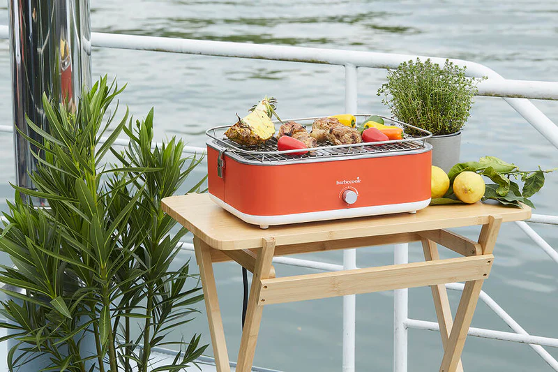 Elektrinis grilis Barbecook E-Carlo, 2500 W, Raudonas aprašymas - Prekės nuotrauka