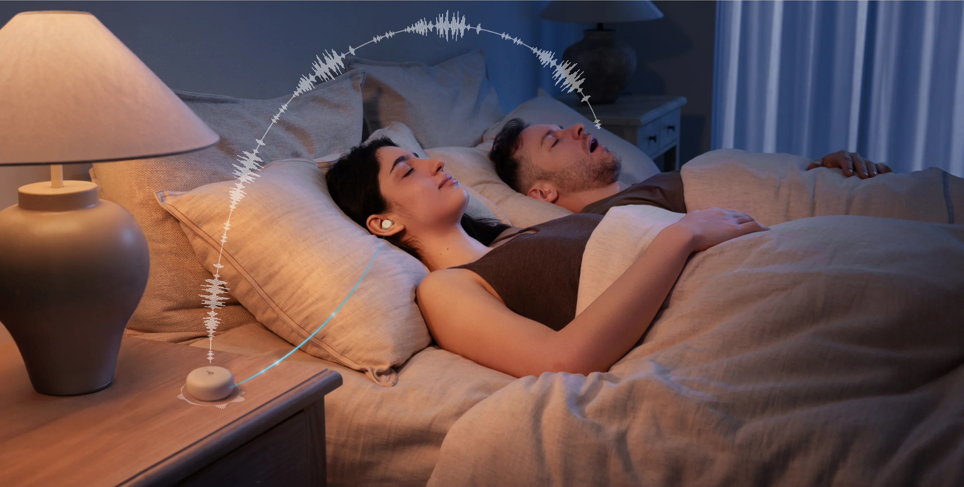 Ausinės Anker Soundcore Sleep A30, žalios aprašymas - Prekės nuotrauka