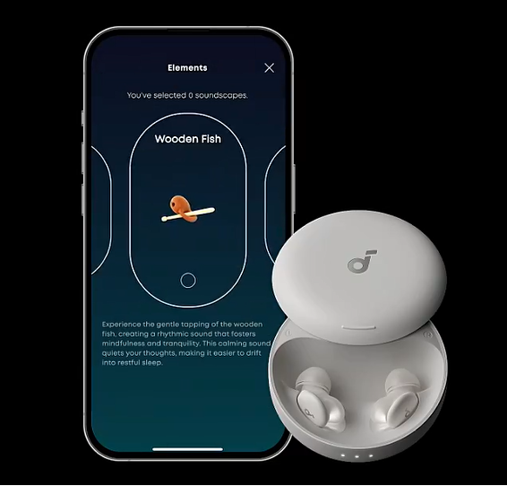 Ausinės Anker Soundcore Sleep A30, žalios aprašymas - Prekės nuotrauka