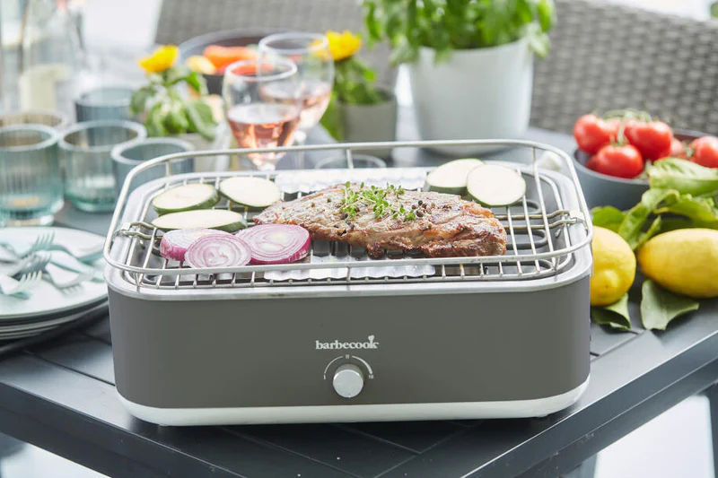 Elektrinis grilis Barbecook E-Carlo, 2500 W, Pilkas aprašymas - Prekės nuotrauka