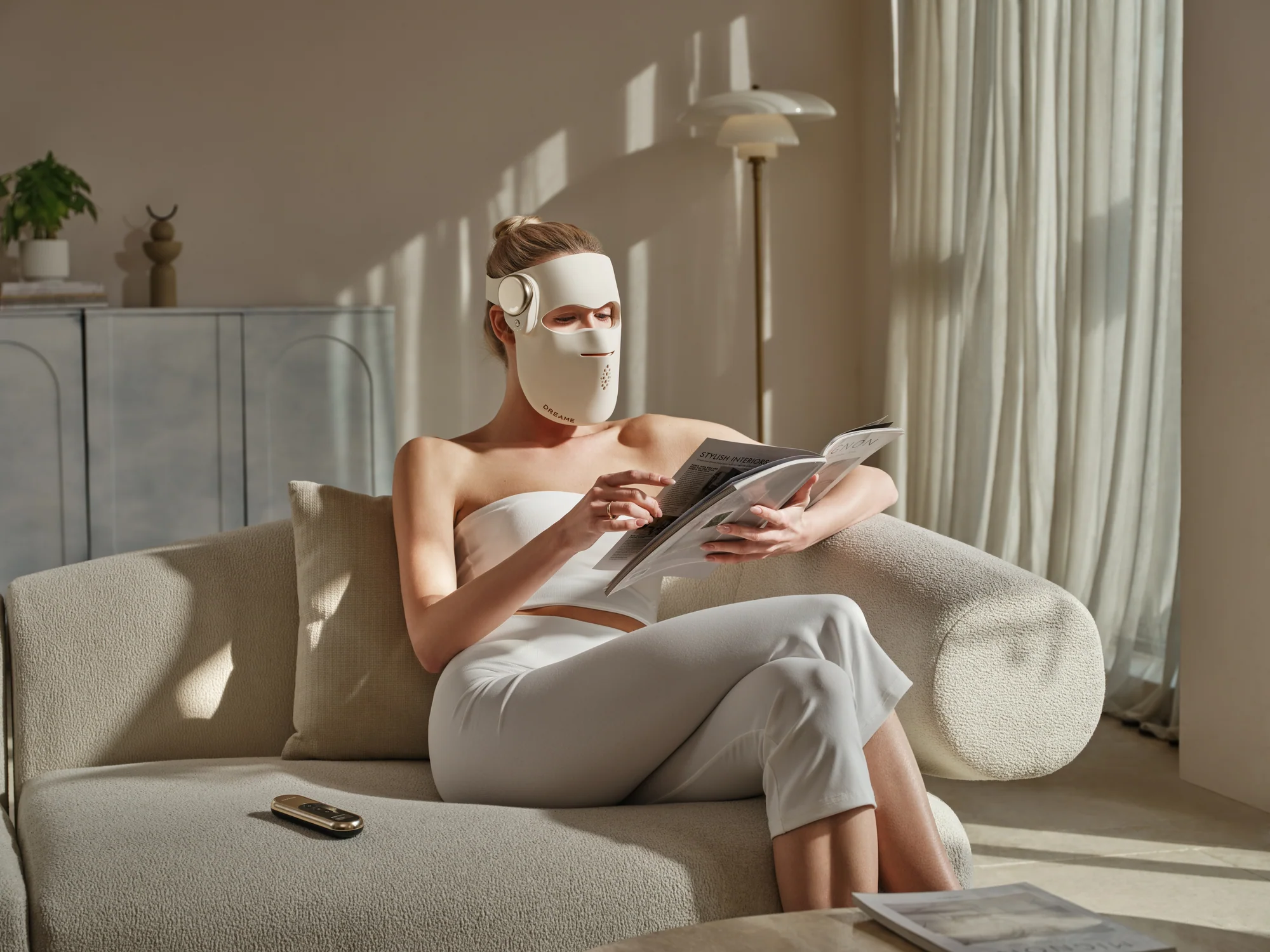 Šviesos terapijos kaukė Dreame Chrona Photon 3D Mask aprašymas - Prekės nuotrauka