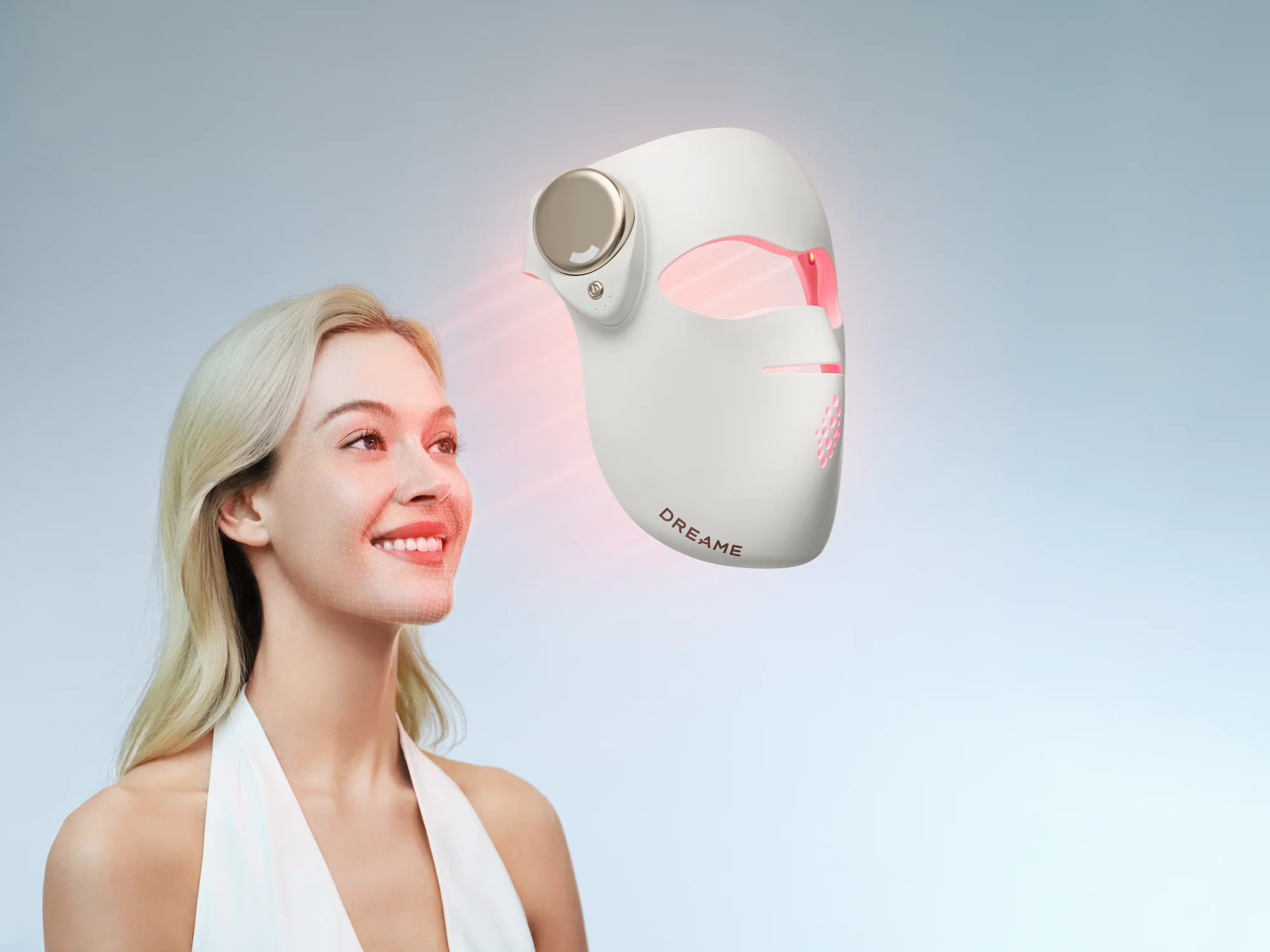 Šviesos terapijos kaukė Dreame Chrona Photon 3D Mask aprašymas - Prekės nuotrauka