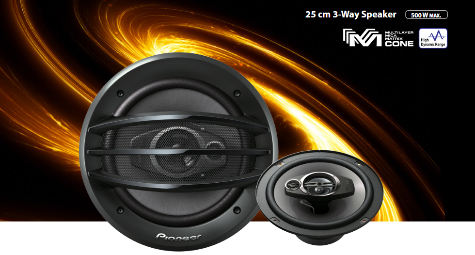 Automobiliniai garsiakalbiai Pioneer TS-A2013i, 20 cm, 500 W, 2 vnt. aprašymas - Prekės nuotrauka