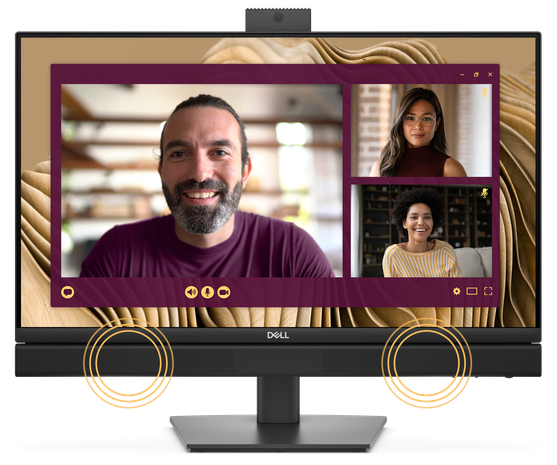 Stacionarus kompiuteris Dell Pro 24 All-in-One 35W / QC24251 / i5 14500T /16 GB / 512 GB SSD / Integruotas / W11 Pro / WLAN + BT / 23,8