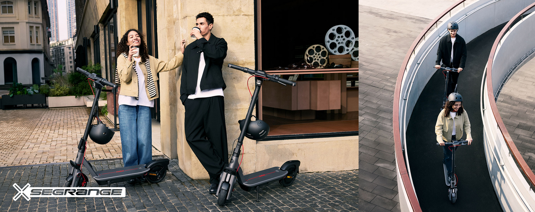 Elektrinis paspirtukas Segway F3 E eKickScooter | 1000 W | 25 km/h | 10