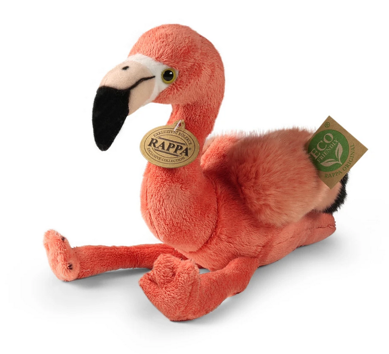Rappa Eco-Friendly Pliušinis žaislas - flamingas, 23 cm aprašymas - Prekės nuotrauka
