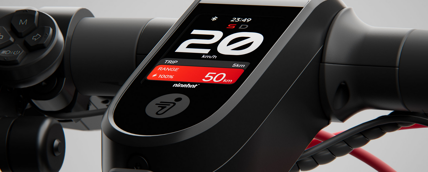 Elektrinis paspirtukas Segway F3 E eKickScooter | 1000 W | 25 km/h | 10