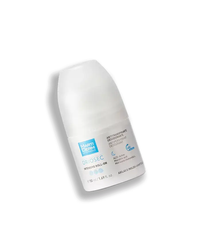 Rutulinis dezodorantas-antiperspirantas Martiderm Driosec Intensive, 50 ml aprašymas - Prekės nuotrauka