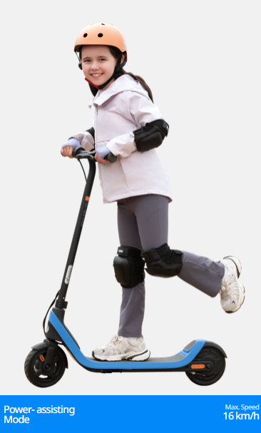 Elektrinis paspirtukas Segway C2 Lite Kids eKickScooter | 130 W | 16 km/h | 7