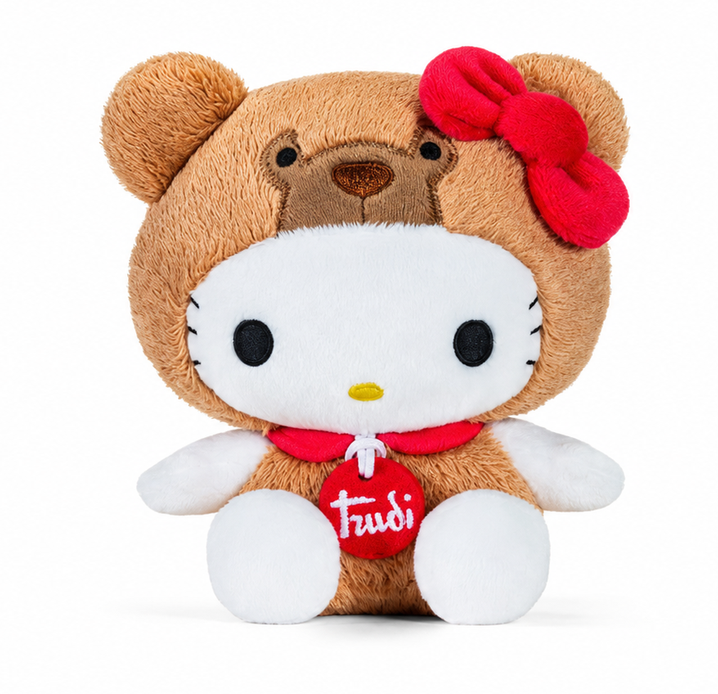 Trudi Pliušinis žaislas - hello kitty, 19 cm aprašymas - Prekės nuotrauka
