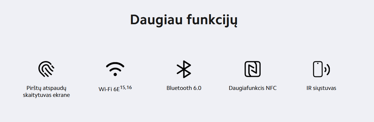 XIAOMI 17T 5G 12/256GB Blue +DOVANA Išmanusis telefonas Xiaomi Redmi Note 15 aprašymas - Prekės nuotrauka