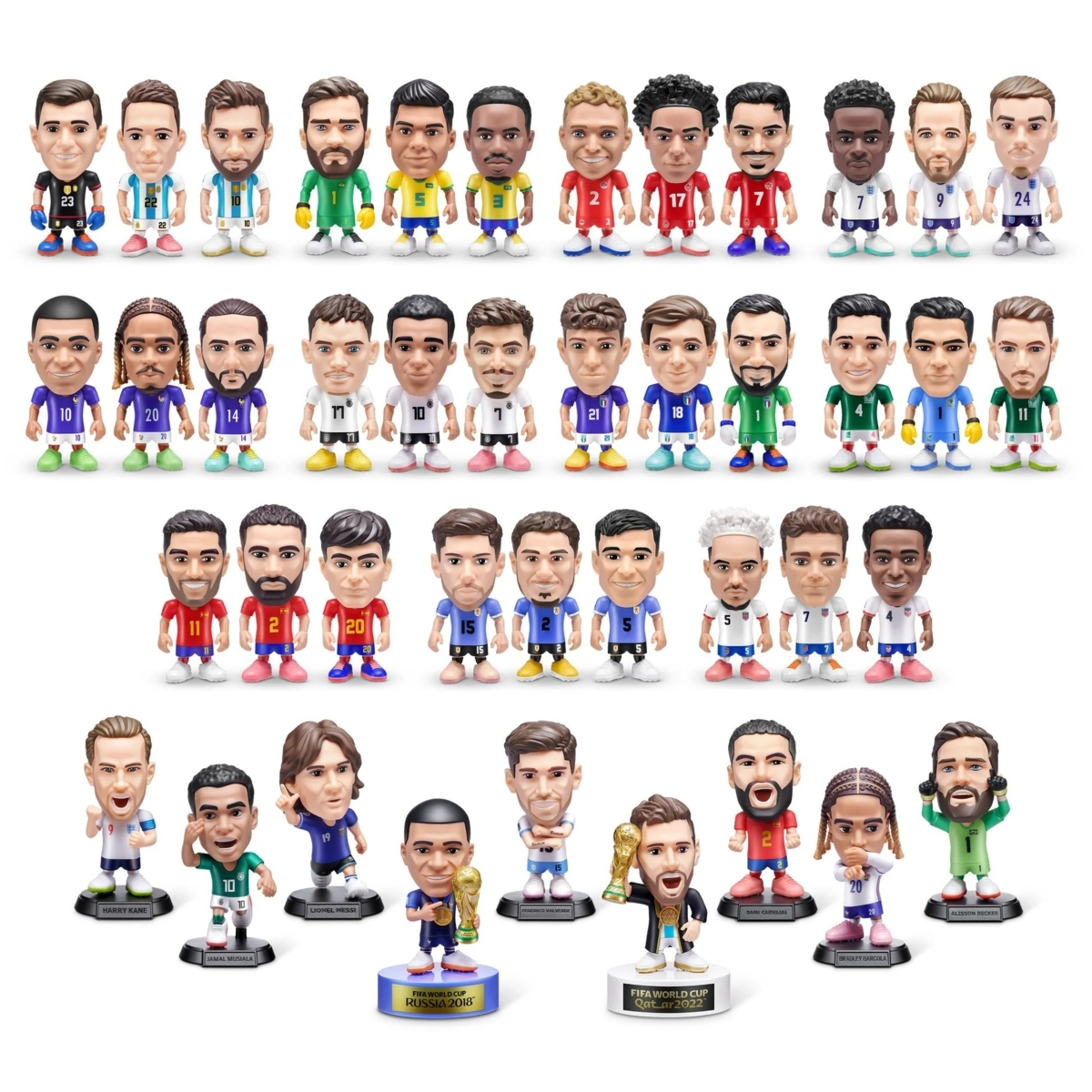 BALLERS figūrėlė Fifa Ballers Global, 1 serija, 77792GQ1, atsitiktinis variantas aprašymas - Prekės nuotrauka