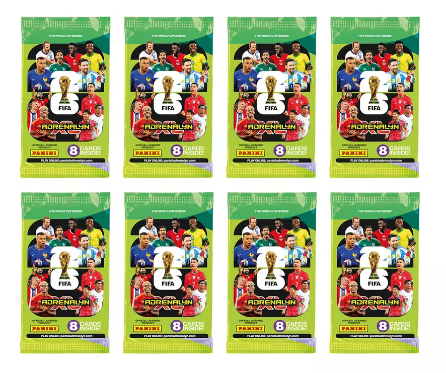 Panini 2026 m. FIFA pasaulio čempionato kortelių kolekcinė dėžutė aprašymas - Prekės nuotrauka
