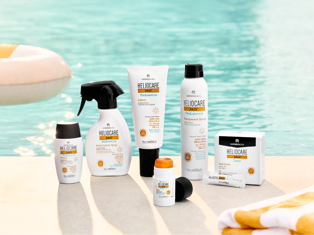 Heliocare 360° Pediatrics SPF50 apsauginis purškiklis vaikams nuo saulės, 200 ml aprašymas - Prekės nuotrauka