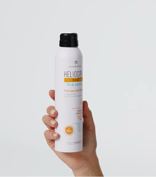 Heliocare 360° Pediatrics SPF50 apsauginis purškiklis vaikams nuo saulės, 200 ml aprašymas - Prekės nuotrauka