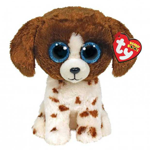 TY Beanie Boos Pliušinis žaislas - rudas šuniukas, 24 cm aprašymas - Prekės nuotrauka