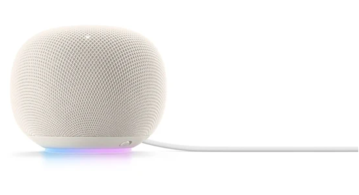 „Google Home“ išmanusis garsiakalbis, porceliano spalvos aprašymas - Prekės nuotrauka