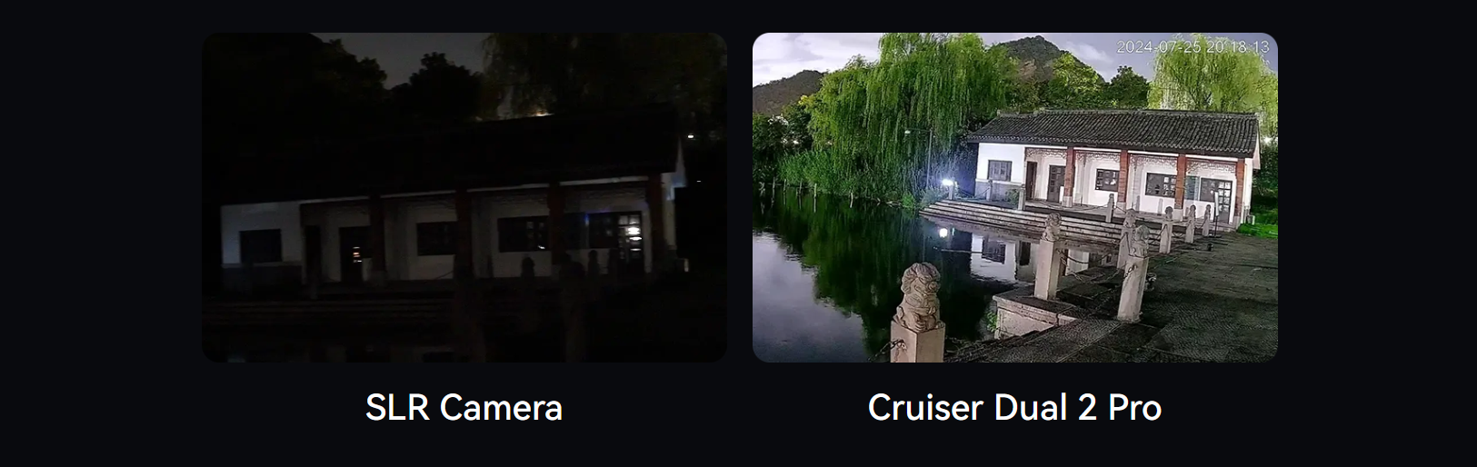 Dviguba išmani vaizdo stebėjimo kamera Imou Cruiser Triple, 8MP, baltos spalvos aprašymas - Prekės nuotrauka