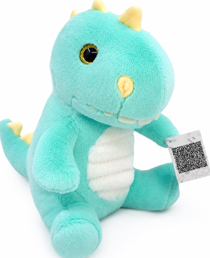 Tulilo Pliušinis žaislas - mielas dinozauras, 24 cm aprašymas - Prekės nuotrauka