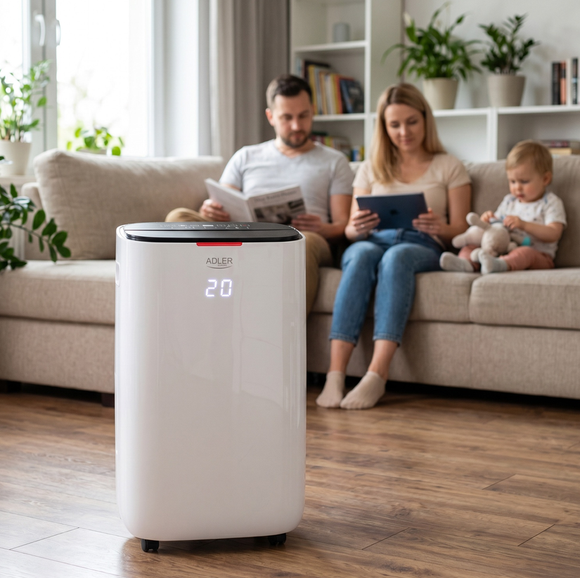 Oro sausintuvas ir valytuvas Adler AD 7863, 420 W, baltos spalvos aprašymas - Prekės nuotrauka