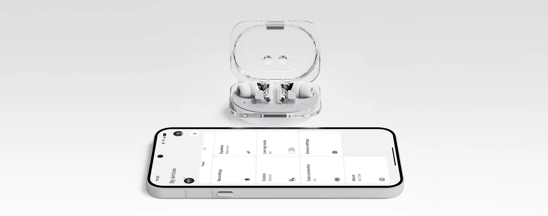 Nothing Ear (3a) True Wireless Stereo Earphone Black aprašymas - Prekės nuotrauka