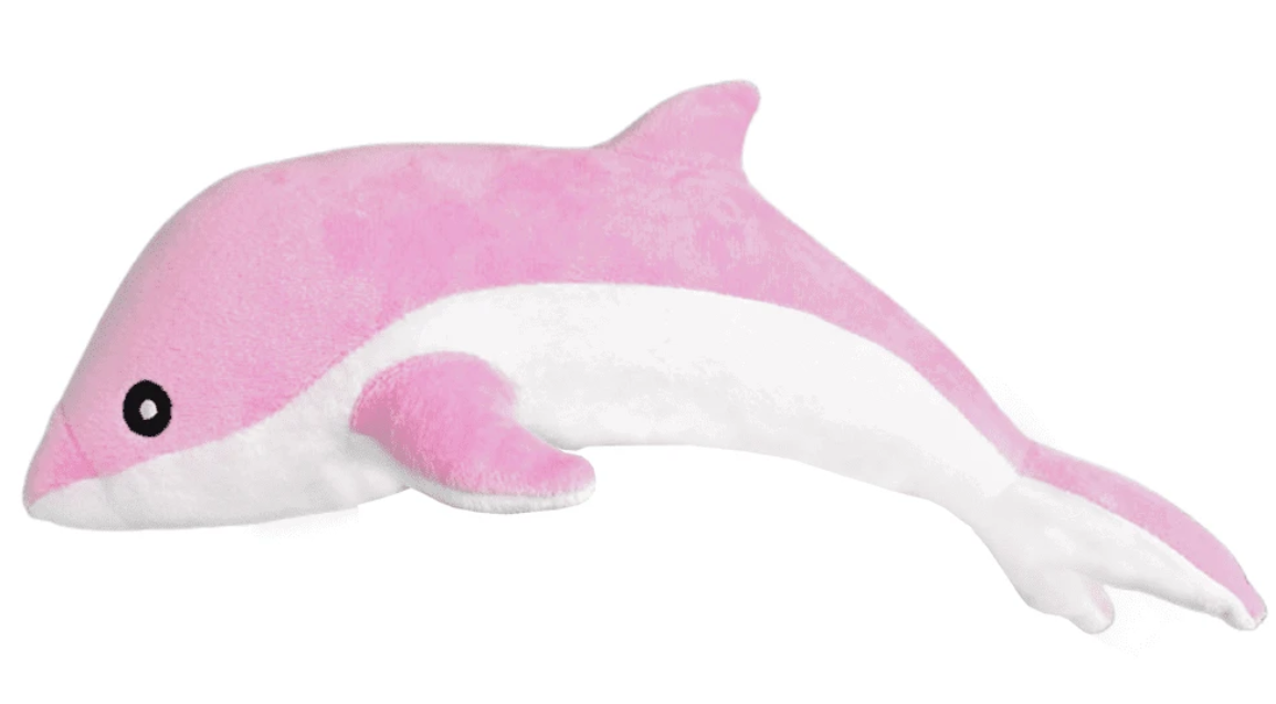 Lean Toys Pliušinis žaislas - rožinis delfinas, 70 cm aprašymas - Prekės nuotrauka