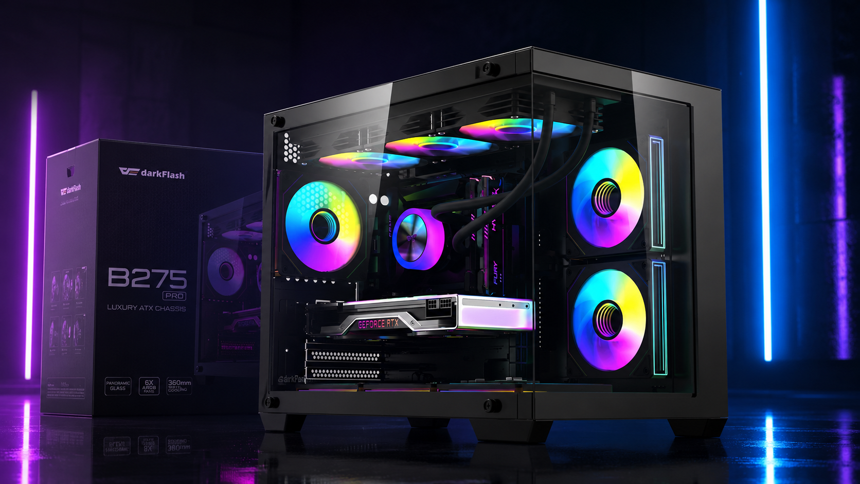 Stacionarus žaidimų kompiuteris Varlė Gaming Intel Core Ultra 5 250KF Plus + RTX 5060Ti 8GB | 16 GB DDR5 | 1 TB SSD aprašymas - Prekės nuotrauka