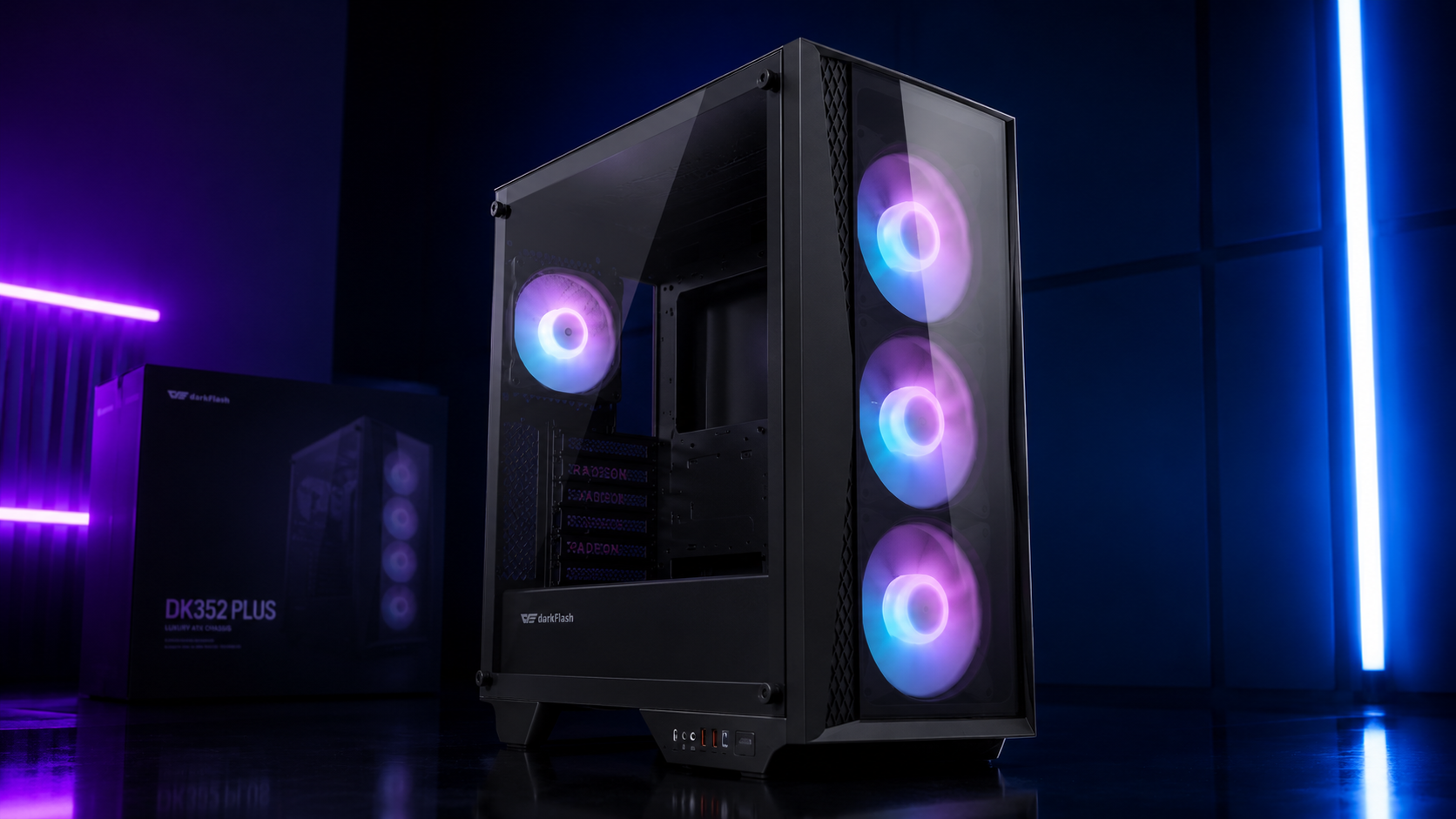 Stacionarus žaidimų kompiuteris Varlė Gaming | AMD Ryzen 5 5600x + RTX 5060 8GB | RAM 16 GB 3200MT/s DDR4 | 1TB NVMe M.2 SSD aprašymas - Prekės nuotrauka