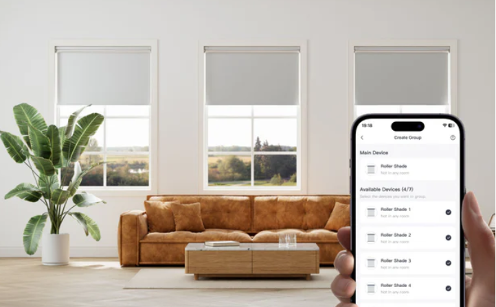 Išmanusis roletas SwitchBot Roller Shade, Baltas, M dydžio aprašymas - Prekės nuotrauka