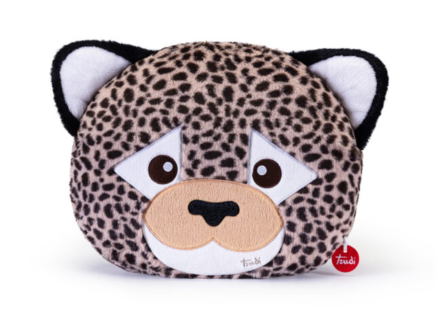 Trudi Pliušinis žaislas/pagalvė - leopardas, 9x32x38 cm aprašymas - Prekės nuotrauka