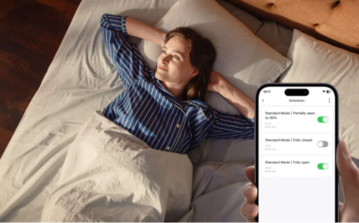 Išmanusis roletas SwitchBot Roller Shade, Baltas, M dydžio aprašymas - Prekės nuotrauka