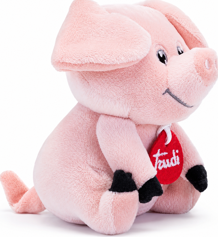 Trudi Pliušinis žaislas - paršelis, 13 cm aprašymas - Prekės nuotrauka