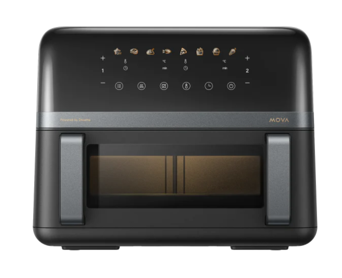Karšto oro gruzdintuvė Mova AeroChef™ FD20 Pro, juodos spalvos, 2700 W, 9 l aprašymas - Prekės nuotrauka