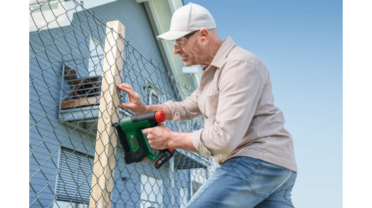 Akumuliatorinis kabių pistoletas Bosch AdvancedTacker 18V-25; 18 V (be akumuliatoriaus ir pakrovėjo) aprašymas - Prekės nuotrauka