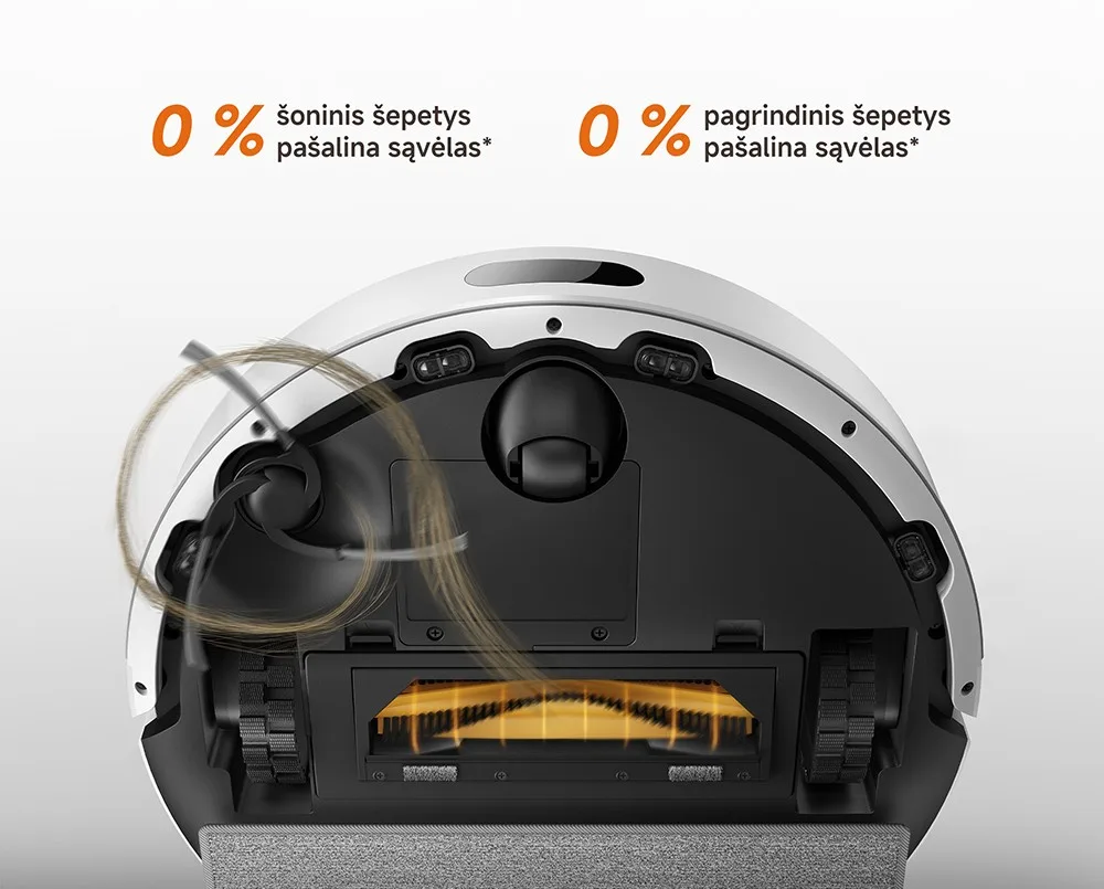 Dulkių siurblys-robotas Dreame F20, Baltas aprašymas - Prekės nuotrauka