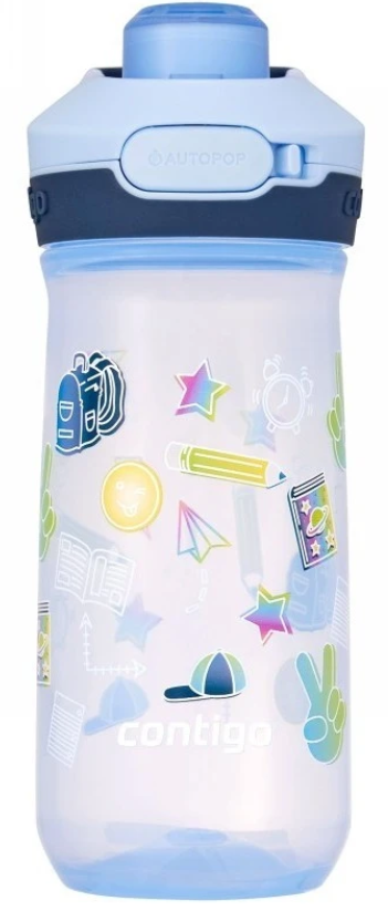 Contigo Vaikiška gertuvė Jessie AUTOPOP™ Periwinkle School CON2195674, 420 ml aprašymas - Prekės nuotrauka