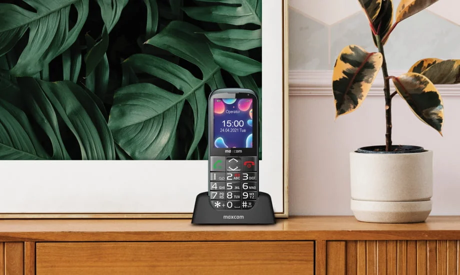 Senjorų telefonas Maxcom MM724 | Be lietuvių k. aprašymas - Prekės nuotrauka