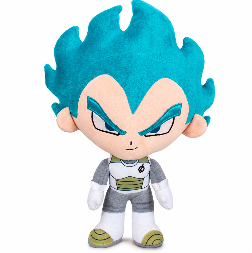 Play By Play Pliušinis žaislas - dragon ball: super saiyan blue vegeta, 31 cm aprašymas - Prekės nuotrauka