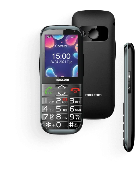 Senjorų telefonas Maxcom MM724 | Be lietuvių k. aprašymas - Prekės nuotrauka