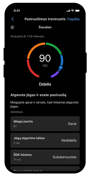 Išmanioji fitneso apyrankė Garmin CIRQA™ Smart Band | Juodos spalvos, L–XL aprašymas - Prekės nuotrauka