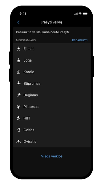 Išmanioji fitneso apyrankė Garmin CIRQA™ Smart Band | Juodos spalvos, L–XL aprašymas - Prekės nuotrauka
