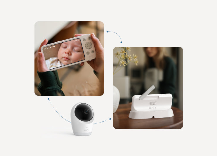 Mobili auklė Eufy Baby Monitor E21 aprašymas - Prekės nuotrauka