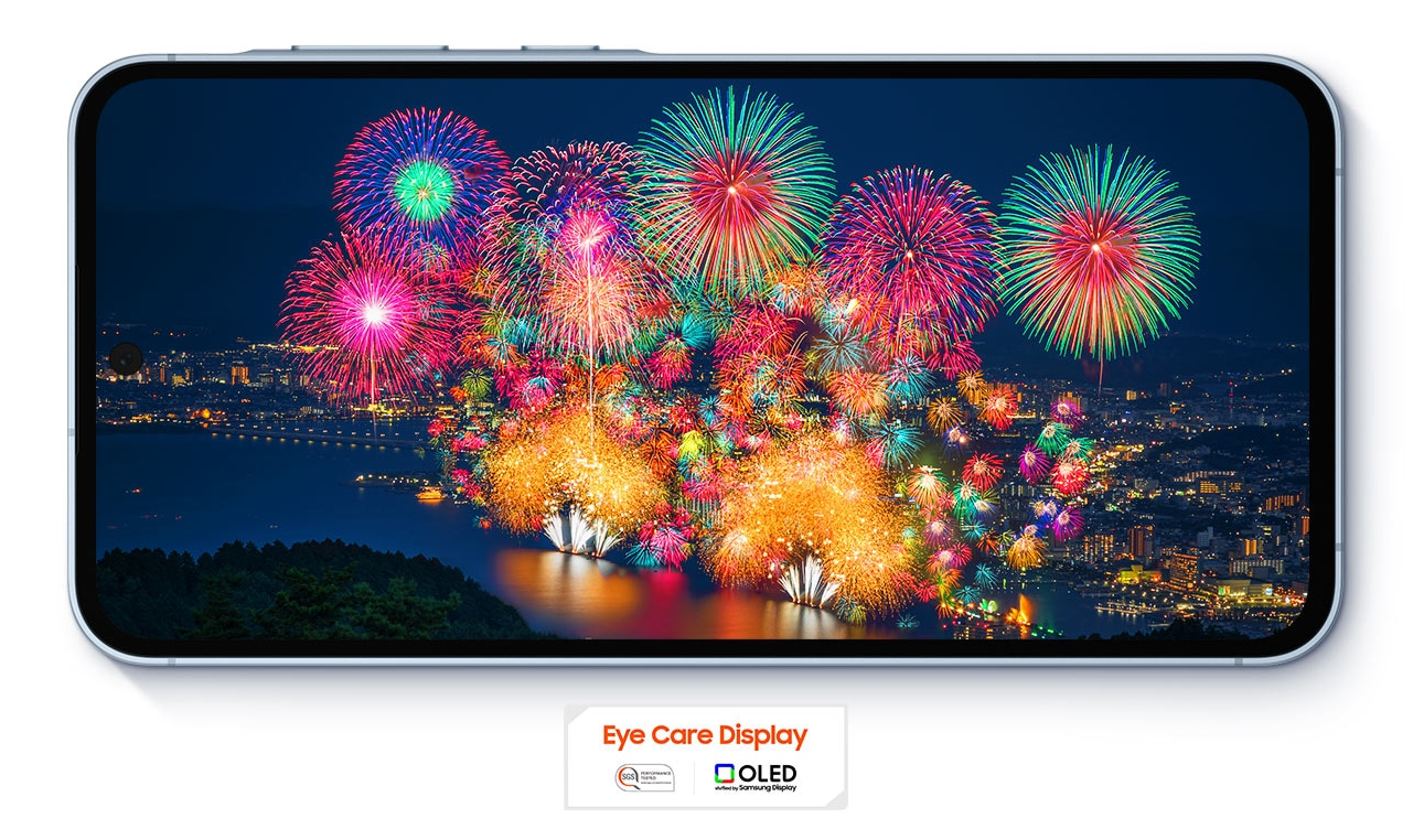 Išmanusis telefonas Samsung Renewed Grade A Galaxy A55 5G | Atnaujintas | 8/128 GB | Alyvinis aprašymas - Prekės nuotrauka