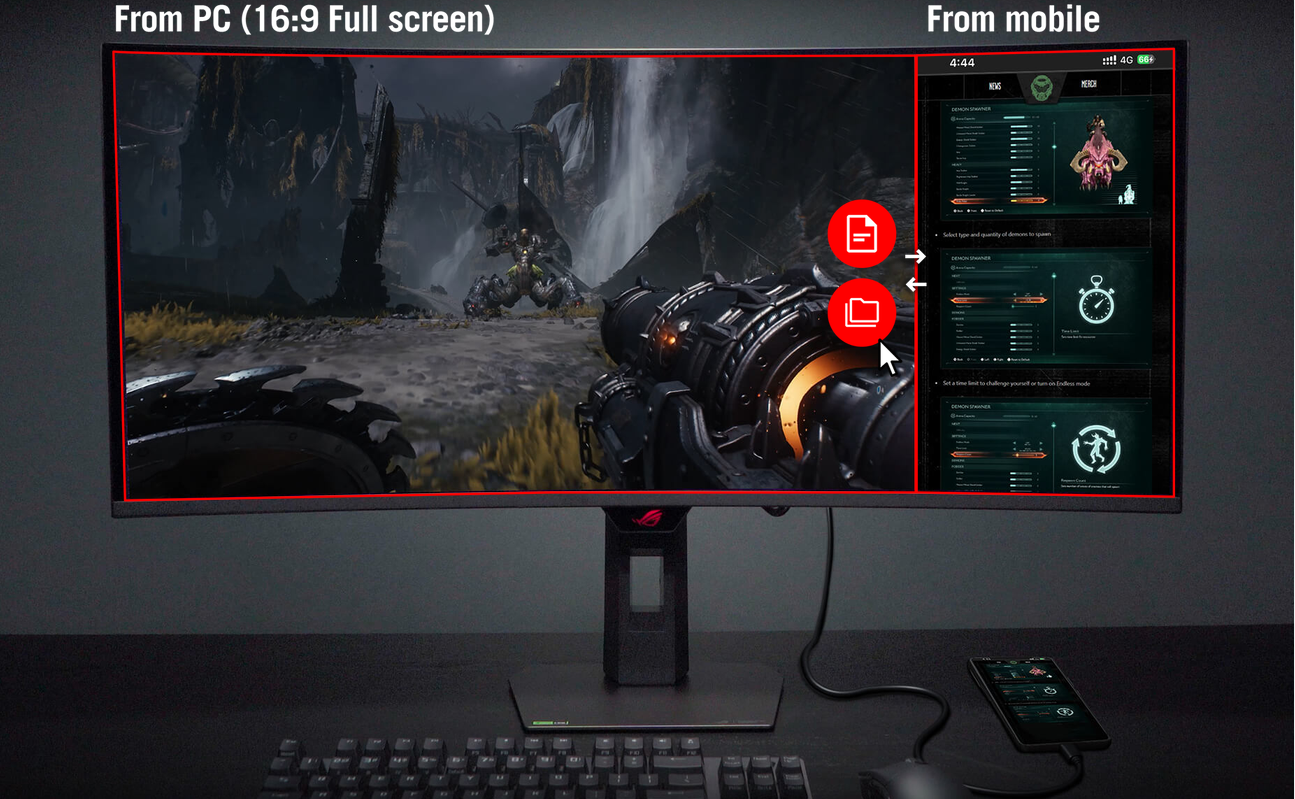 Monitorius ASUS ROG Strix QD-OLED XG34WCDMTG | 34