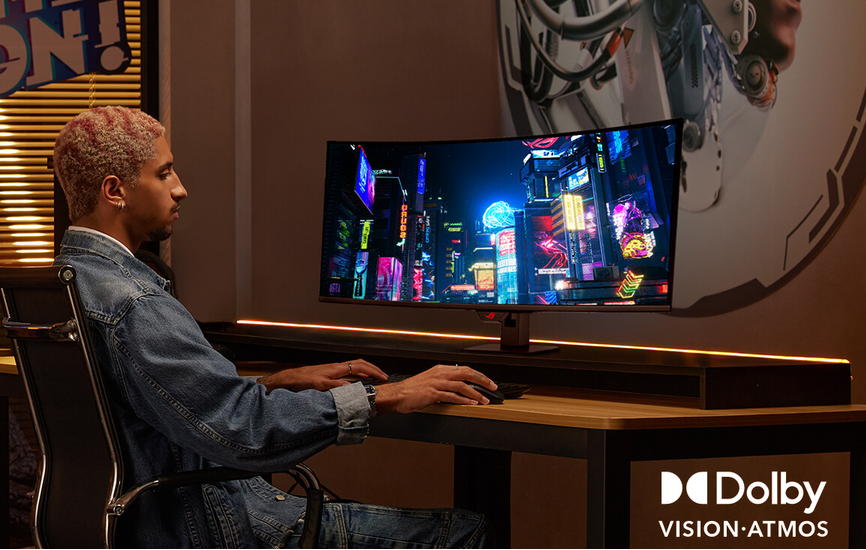 Monitorius ASUS ROG Strix QD-OLED XG34WCDMTG | 34