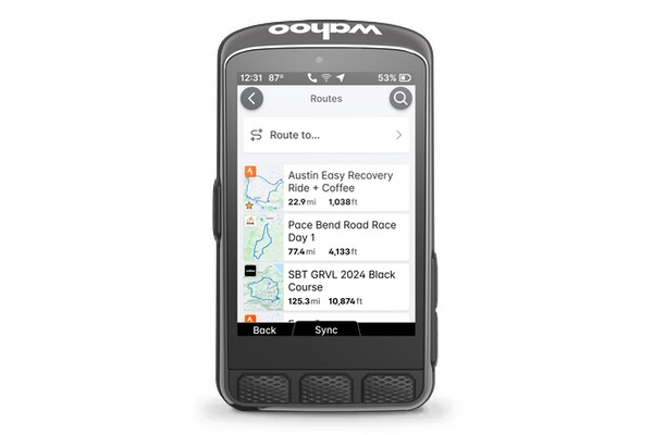 Dviračių kompiuteris Wahoo ELEMNT ACE GPS aprašymas - Prekės nuotrauka