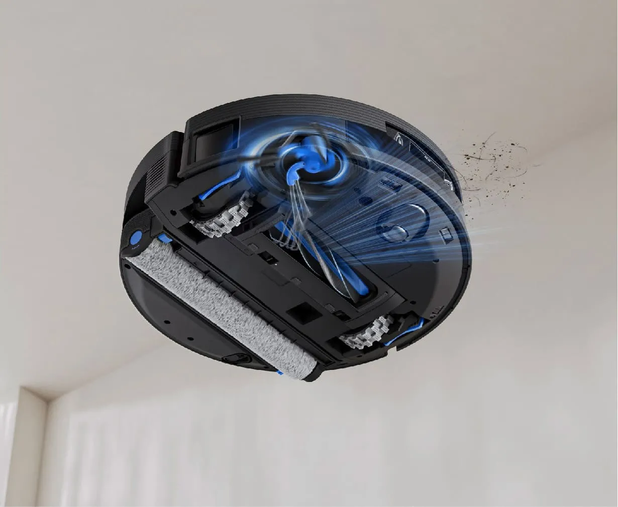 Dulkių siurblys-robotas ECOVACS DEEBOT X12 OmniCyclone, Juodas aprašymas - Prekės nuotrauka Dulkių siurblys-robotas ECOVACS DEEBOT X12 OmniCyclone, Juodas aprašymas - Prekės nuotrauka